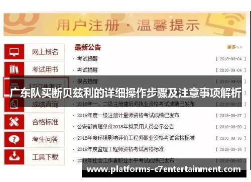 广东队买断贝兹利的详细操作步骤及注意事项解析